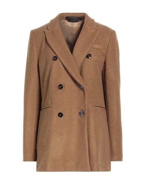 Woman Blazer Camel Size 6 Polyester, Wool, Acrylic