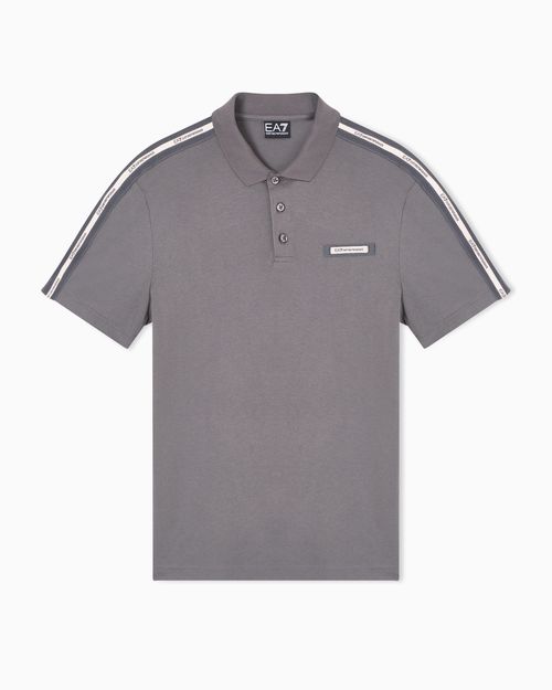 Logo Series cotton-jersey polo shirt