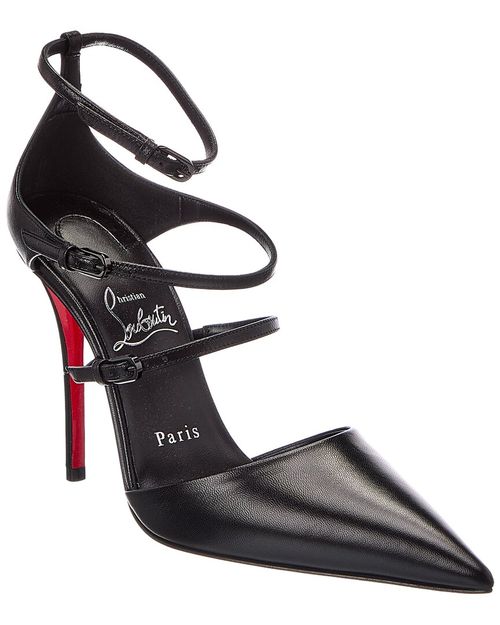 Logo Leather Pump