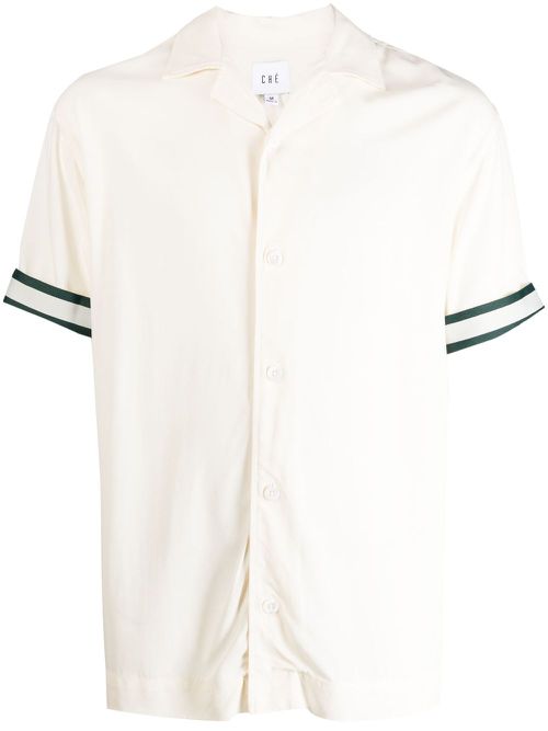 Valbonne short-sleeved shirt - White