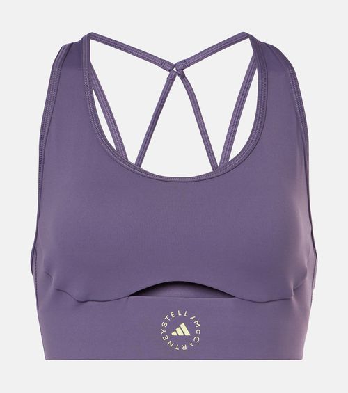 Adidas by Stella McCartney TrueStrength high-rise cropped leggings