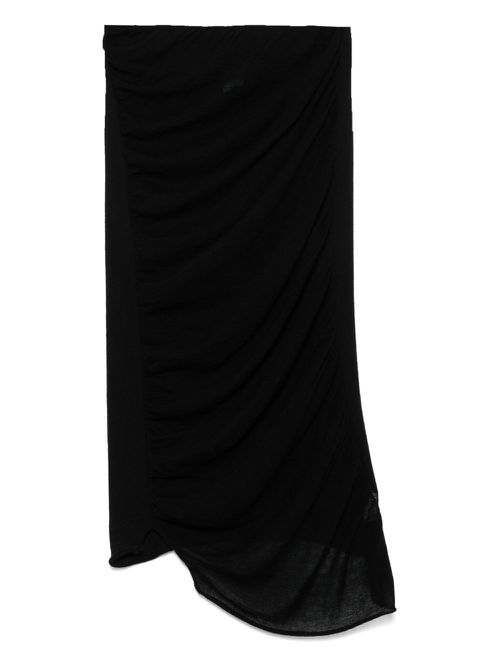 Issey Miyake Ambiguous midi skirt - Black