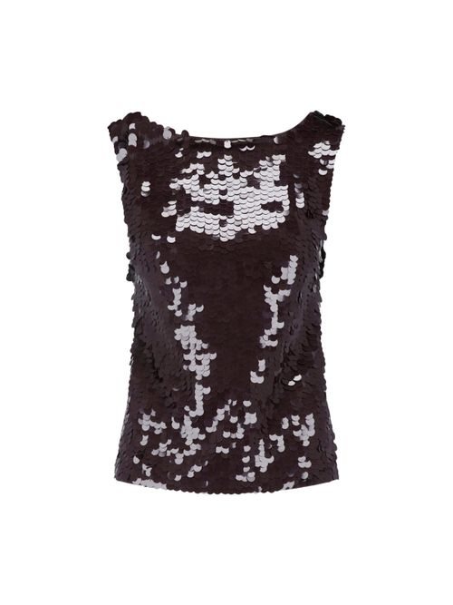 -Style Stretch Polyamide Top