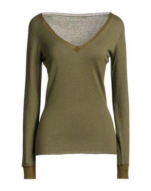 Woman Sweater Dark green Size 1 Cashmere