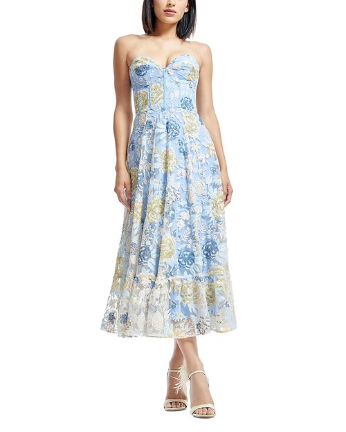 dress the population carina sage Dress the Population Carina Midi Dress (Sage)