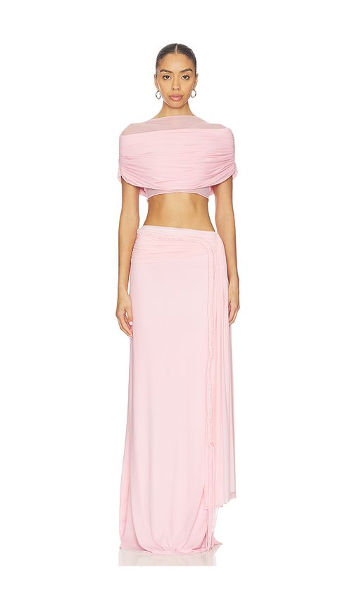 Deme by Gabriella Alyssa Dress in Pink. XL. Also in