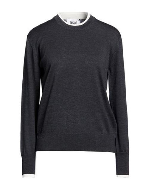 Woman Sweater Charcoal Size 10 Merino Wool