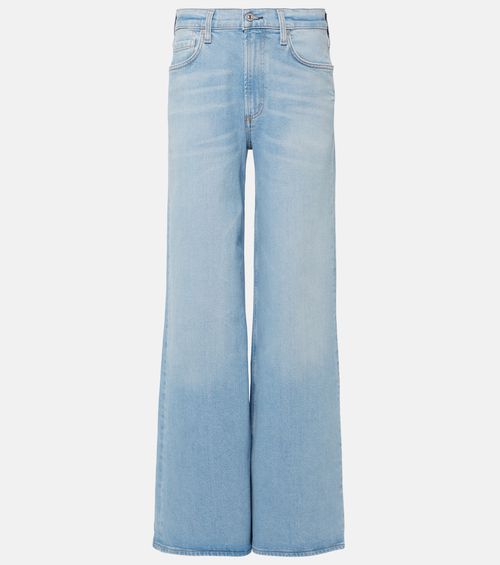 Loli mid-rise wide-leg jeans