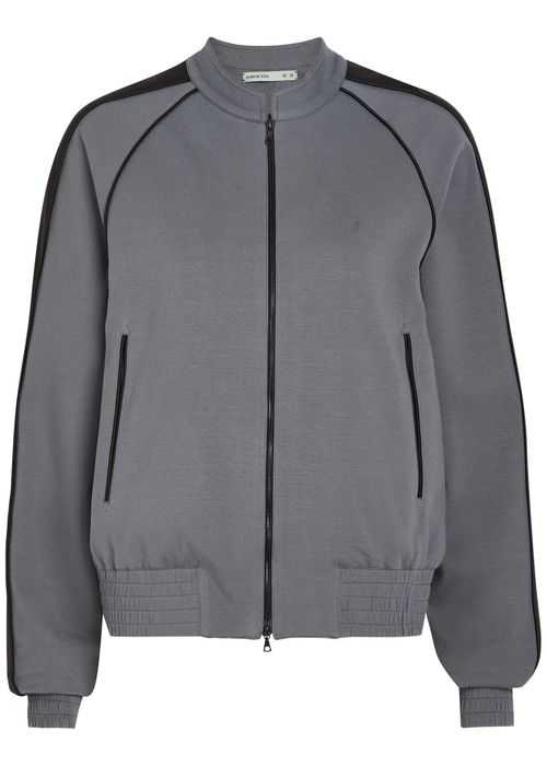 Panelled Jersey Varsity Jacket