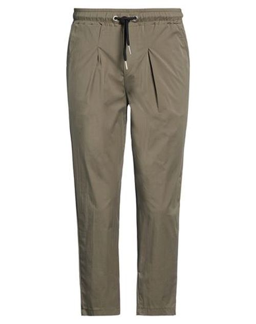 Man Pants Military green Size S Cotton, Polyamide, Elastane