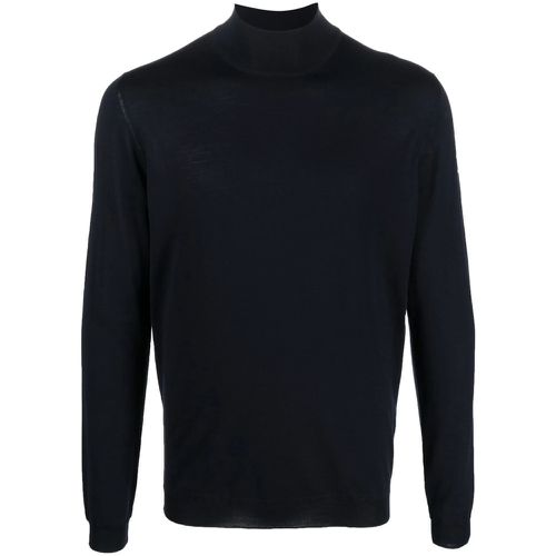 Fine-knit High-neck Jumper