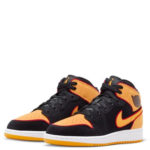 Youth Air Jordan Mid SE FJ92- Sneaker Black Lifestyle Shoes HTAT137