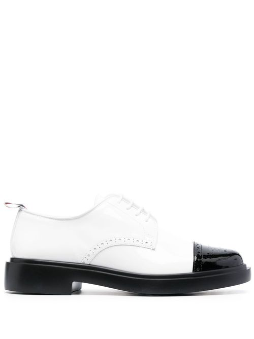 RWB contrasting toecap brogues - 980 BLK/WHT