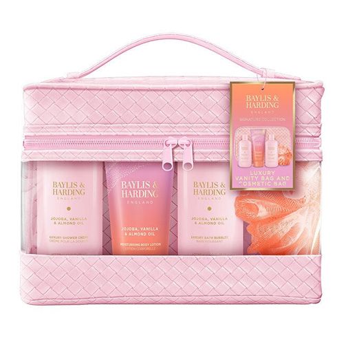 Baylis & Harding Jojoba Vanilla Almond Oil Gift Set 4 piece