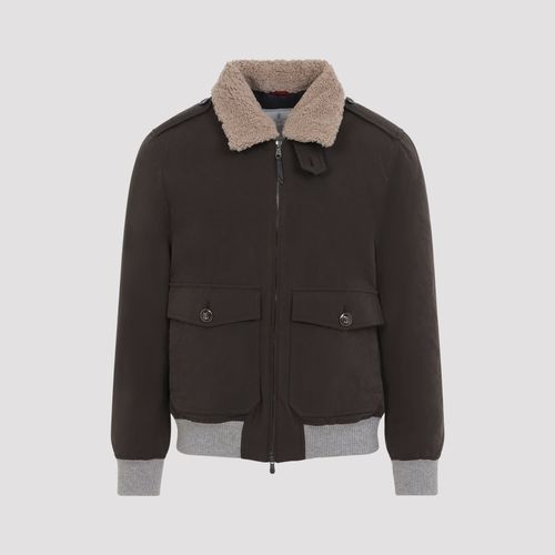 Water-Resistant Cotton Blend Jacket for Men