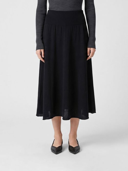 Skirt Woman color Black