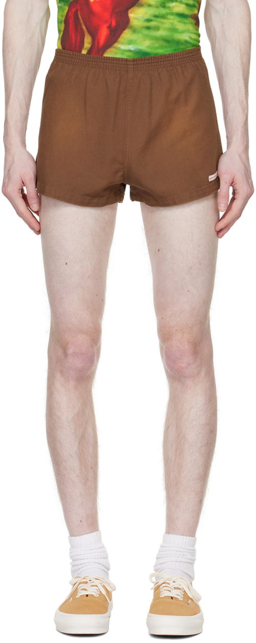 Brown Patch Shorts