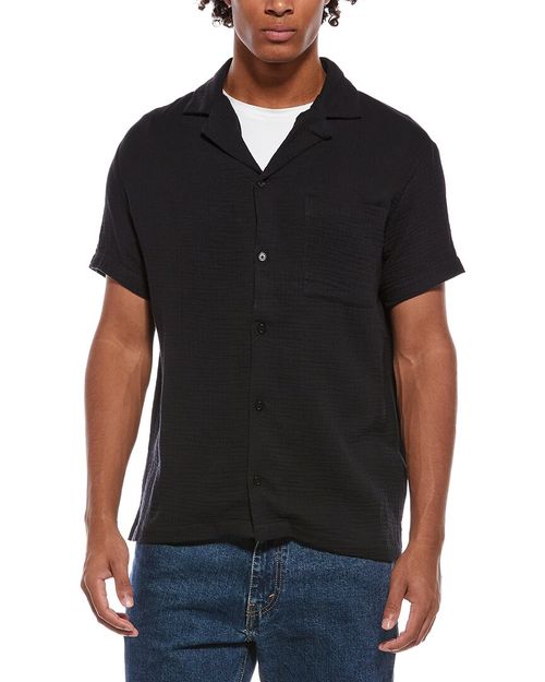 Gauze Camp Collar Shirt