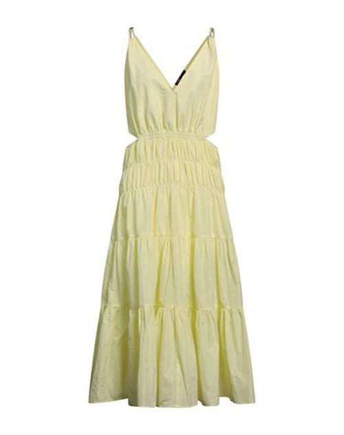 Woman Maxi dress Light yellow