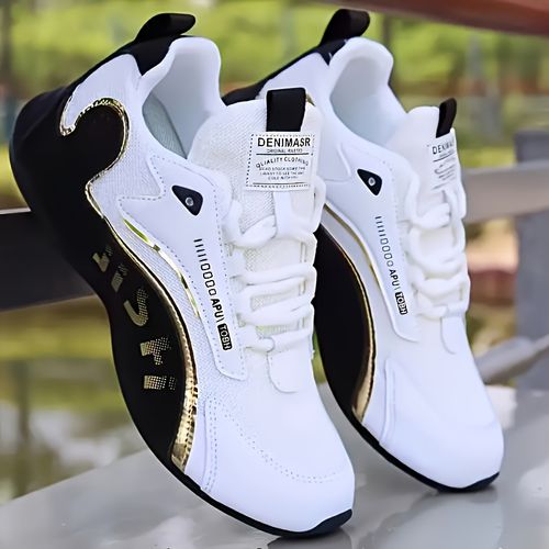 TEMU Sneakers, 1 Pair Of Men's Casual Training Shoes - Durable Sole, Comfortable And Breathable Lining, Stylish , Suitable For All , Ideal For