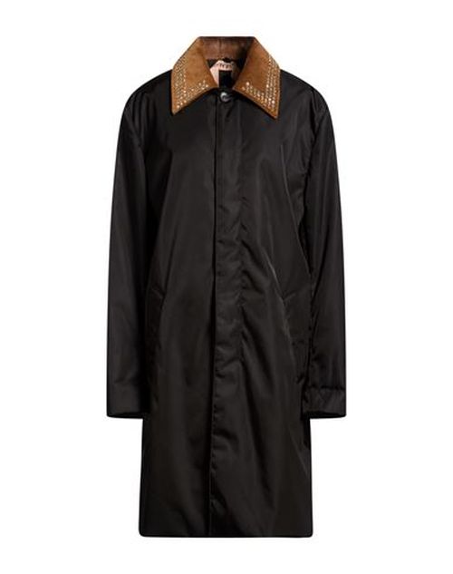 Woman Coat Black Size L Polyamide