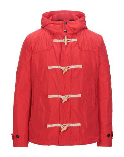 Man Jacket Red Size 40 Polyester