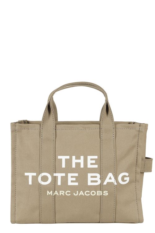 The Medium Tote Green Cotton Borsa - Women
