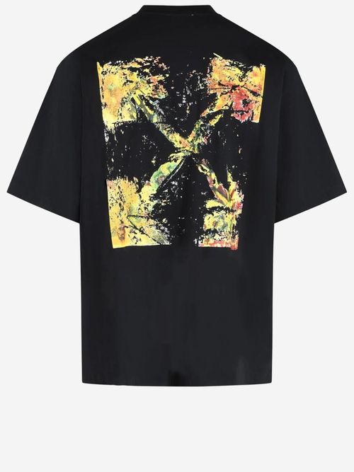 Logo-Print Cotton T-Shirt — Black