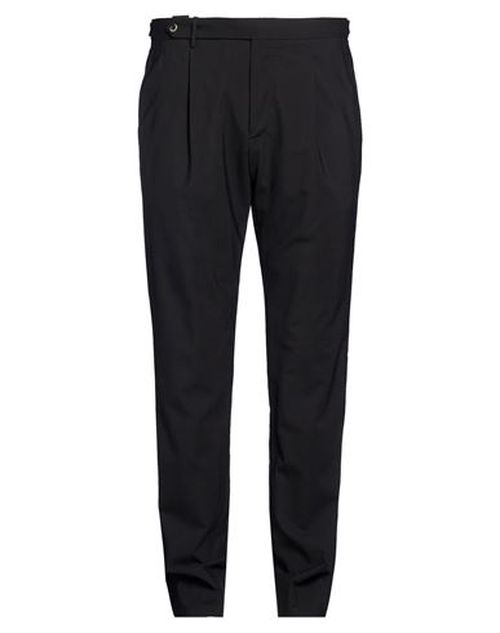 Man Pants Black Size 40 Virgin Wool, Elastane