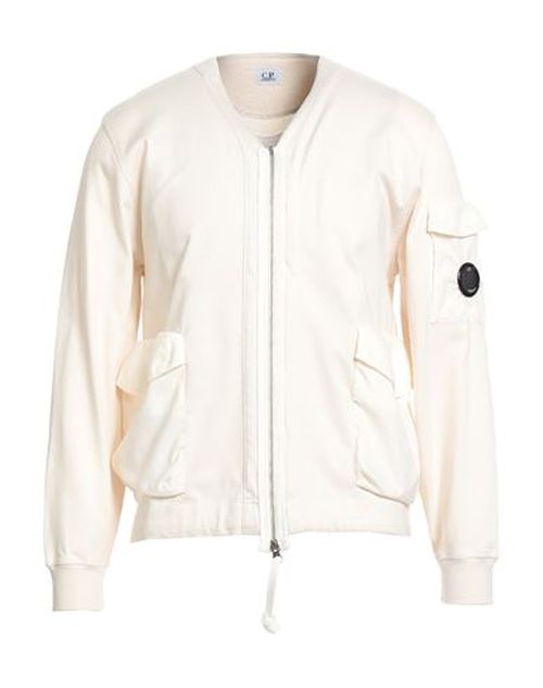 C. p. Company Man Sweatshirt Cream Size L Cotton