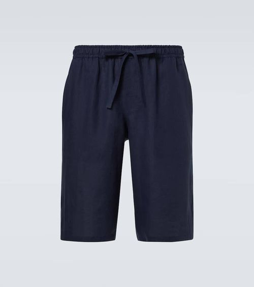 Linen Bermuda shorts