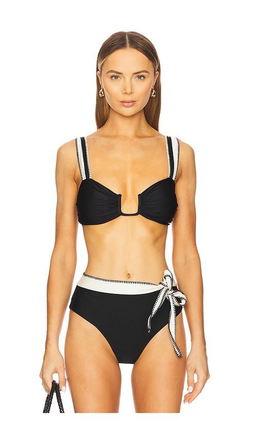 BOAMAR Chloe Bikini Top in Black. -  XL also in M