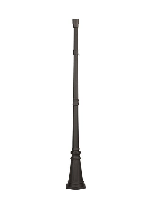 Black Post from the Outdoor Posts Collection