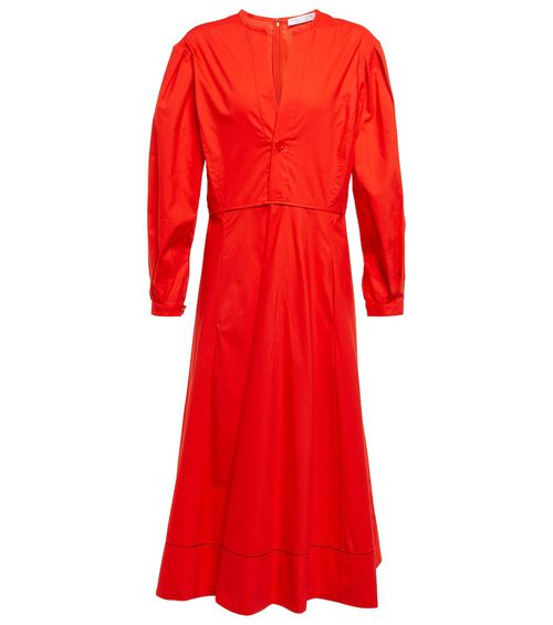 Proenza Schouler White Label cotton poplin midi dress