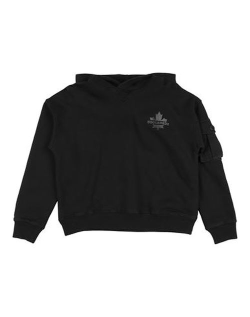 Kid Boy Sweatshirt Black Size 12 Cotton
