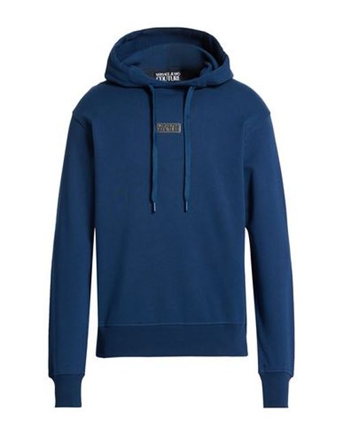 Man Sweatshirt Navy Size M Cotton