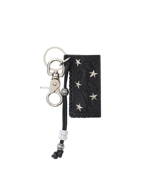 STAR STUD LIGHTER CASE KEYRING