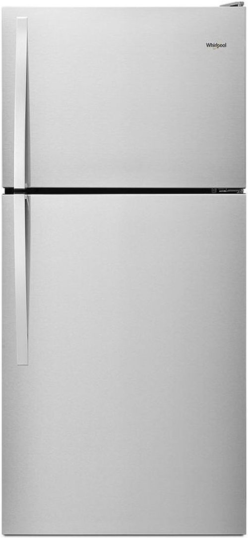 "ADA 30"" Monochromatic Stainless Steel Top-Freezer Refrigerator"