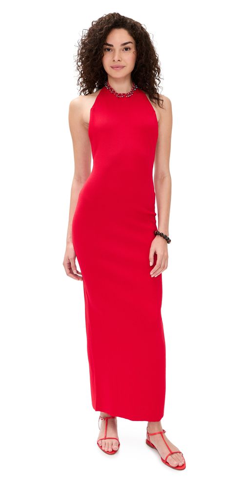 Reina Dress Red Rose
