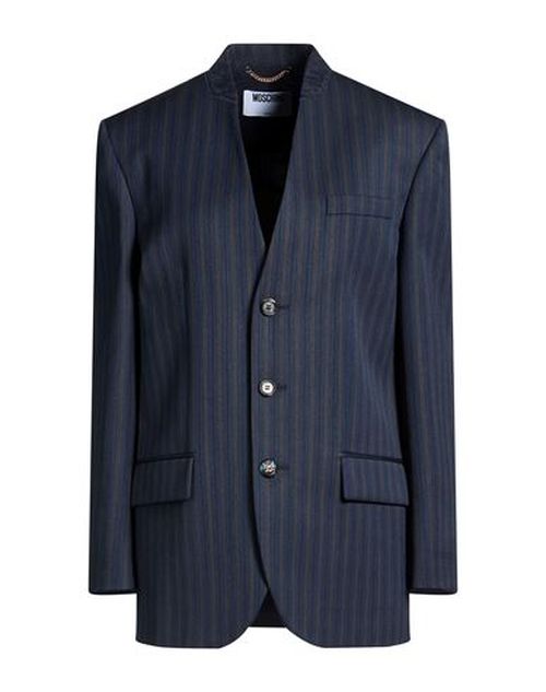 Woman Blazer Navy Size 6 Virgin Wool