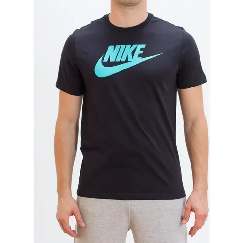 Men's Nike Futura Icon T-Shirt Black/Blue