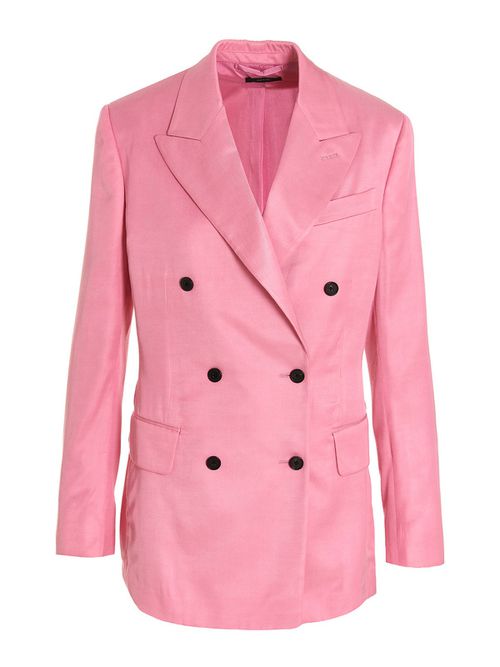 Double breasted blazer jacket
