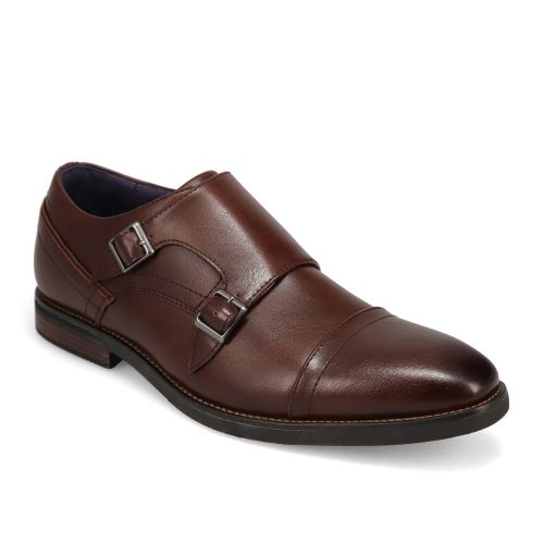 Mens Ballard Double Buckle Dress Shoe