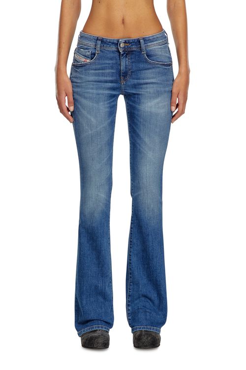 Bootcut and Flare Jeans - 1969 D-Ebbey - Jeans - Woman - Blue