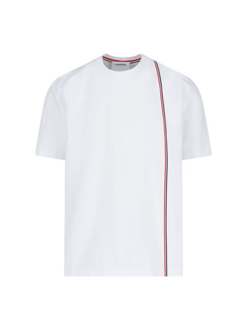 RWB-stripe Short-sleeve T-shirt