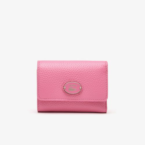 Women’s Top Grain Leather Flap Close Wallet