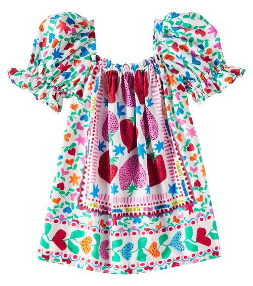 Fábula Printed cotton dress