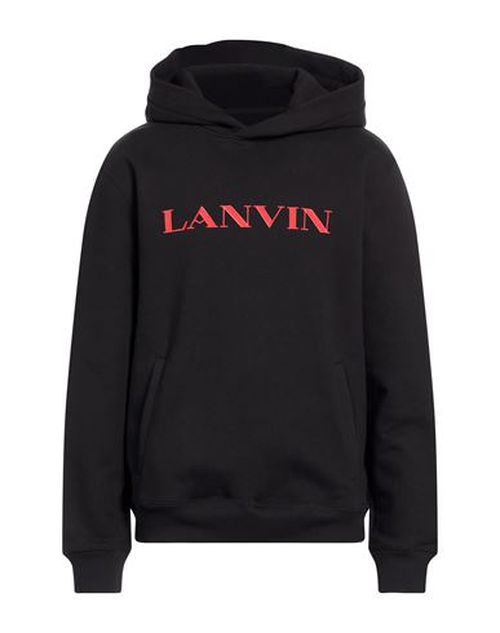 Man Sweatshirt Black Size L Cotton