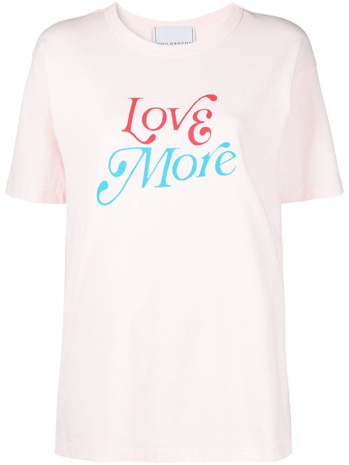 Love More t-shirt - Pink