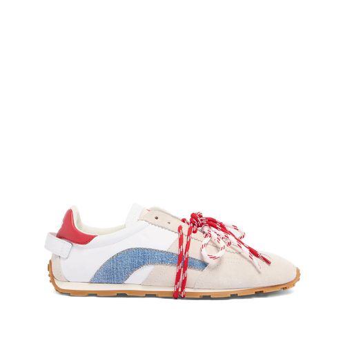 DC-642 Denim Panelled Trainers